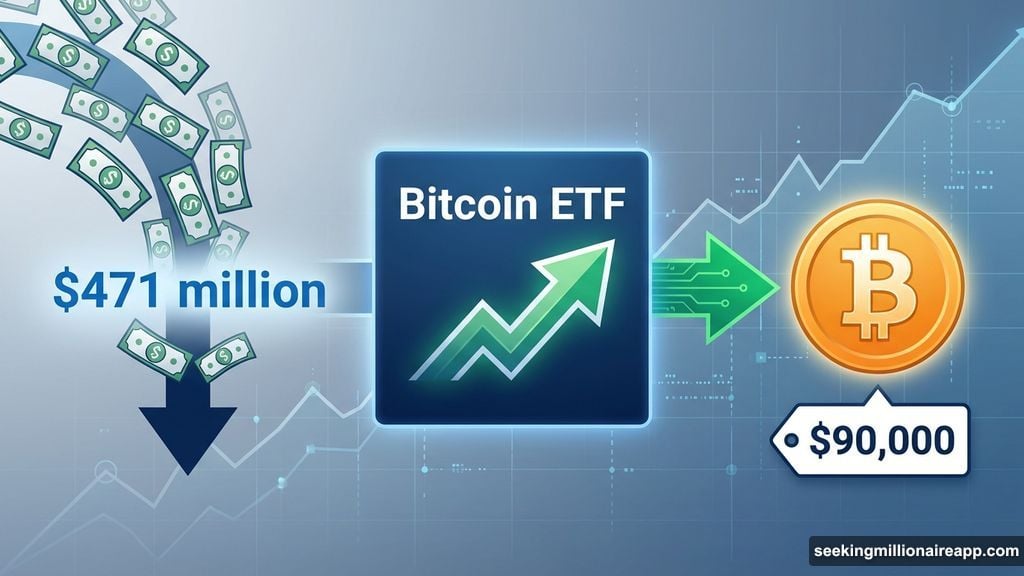 Bitcoin ETFs recorded $471 million inflows on first trading day