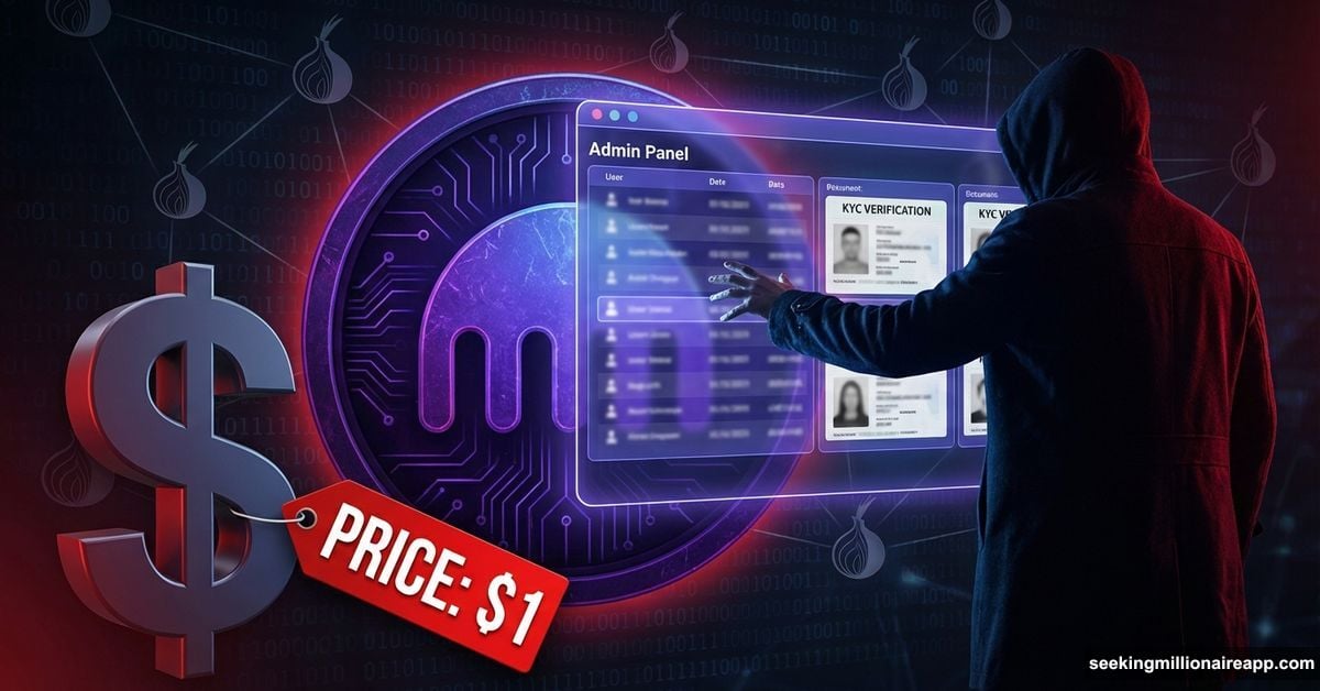 Kraken exchange admin panel exposed on dark web for one dollar