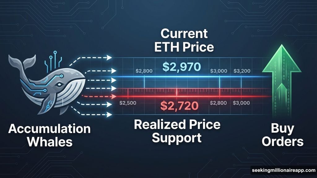 Whale cost basis points to $2,720 support level for Ethereum