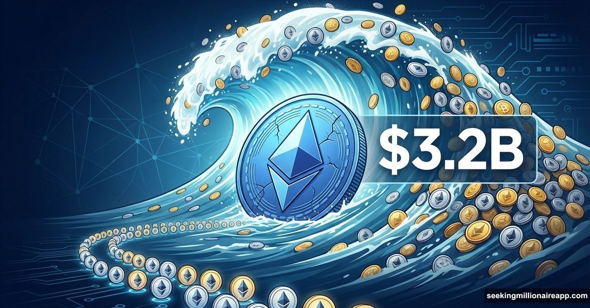 Ethereum network overwhelmed by massive wave of institutional staking deposits
