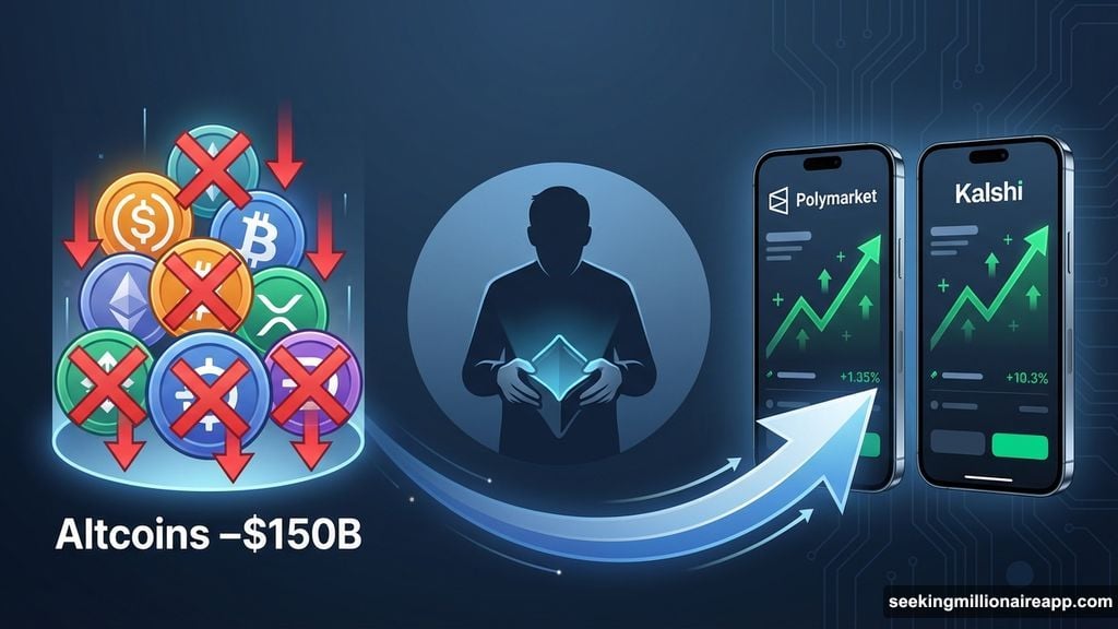 Gen Z abandoned altcoins for Polymarket and Kalshi prediction markets