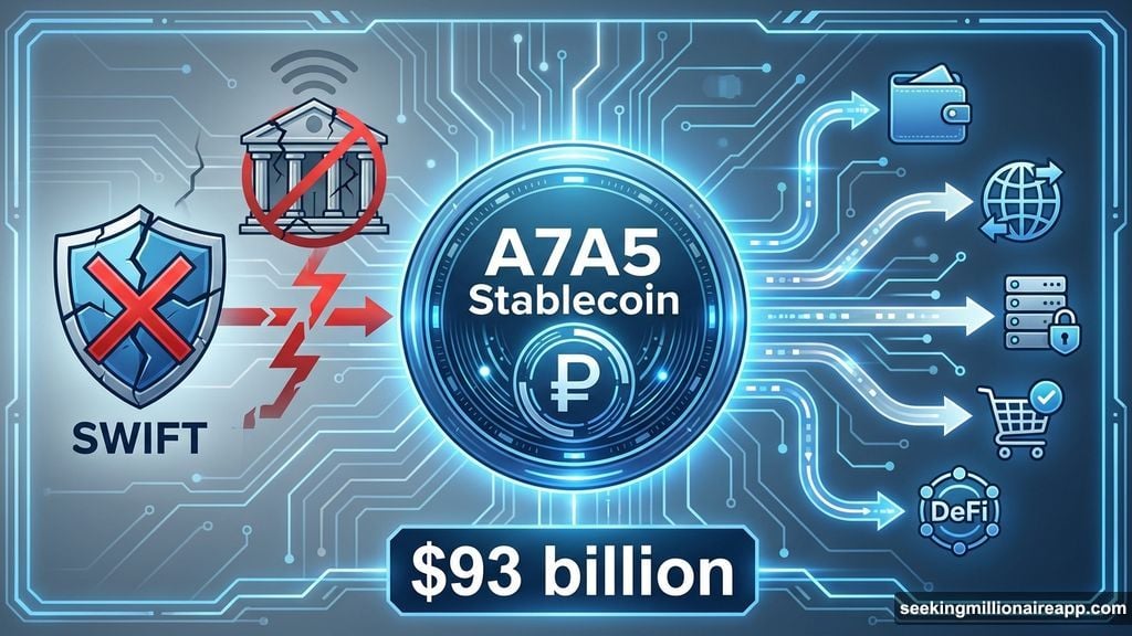 Russia's A7A5 stablecoin created parallel financial system immune to sanctions