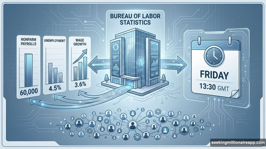 Bureau of Labor Statistics releases December employment data Friday
