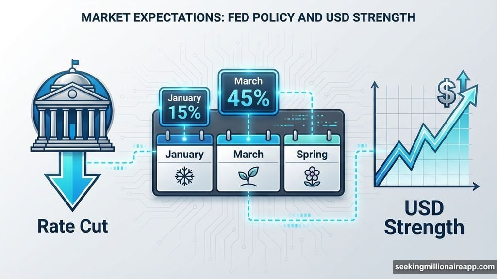 Markets price in rate cut odds for January and March