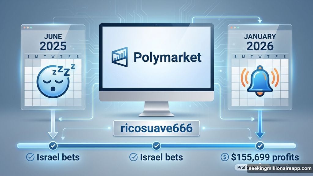 Trader ricosuave666 returns after seven months of dormant activity