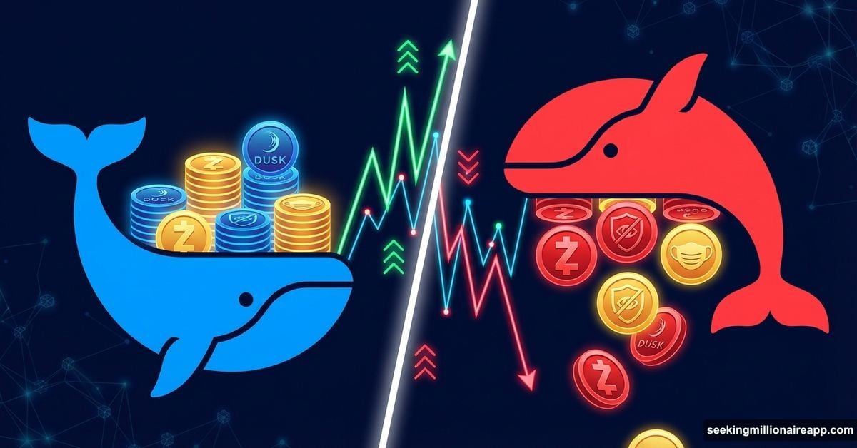 Crypto whales split decision on privacy coins with opposing positions