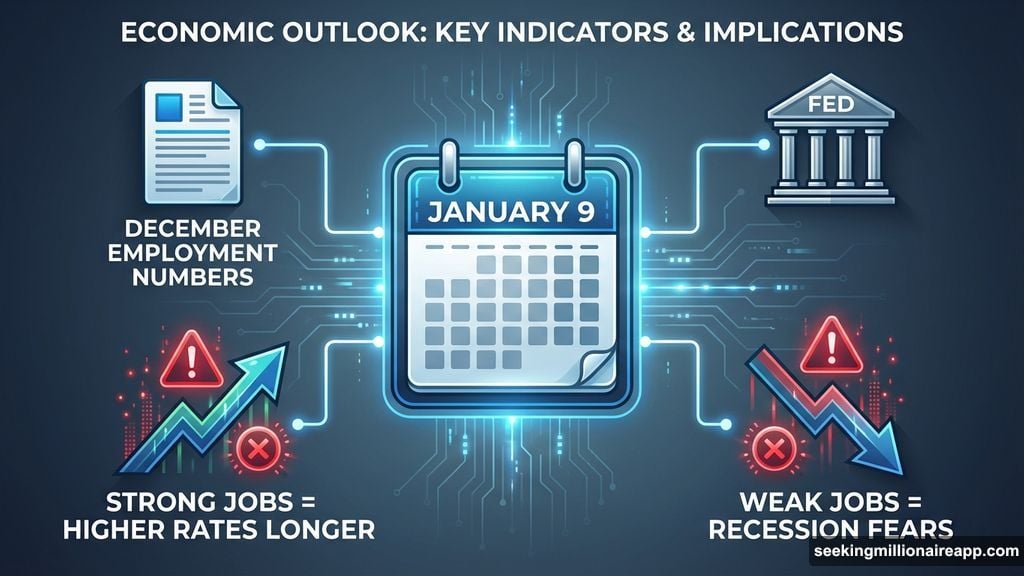 Labor data on January 9 will determine market direction
