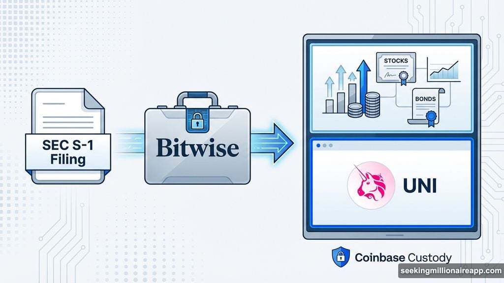 Bitwise filed S-1 with SEC for spot Uniswap ETF