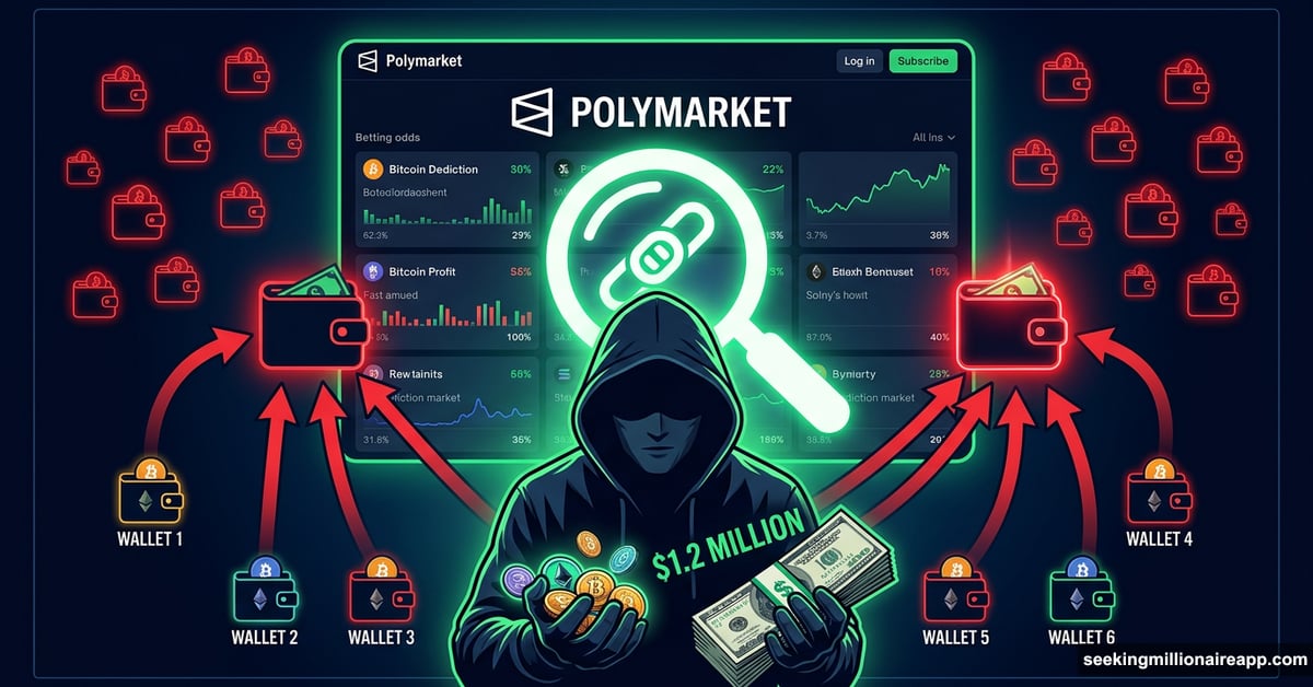 Shadowy insider figure profits on Polymarket while blockchain investigation exposes scheme