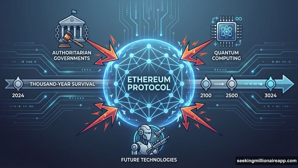 Ethereum should outlast us with protocol robustness for millennium survival