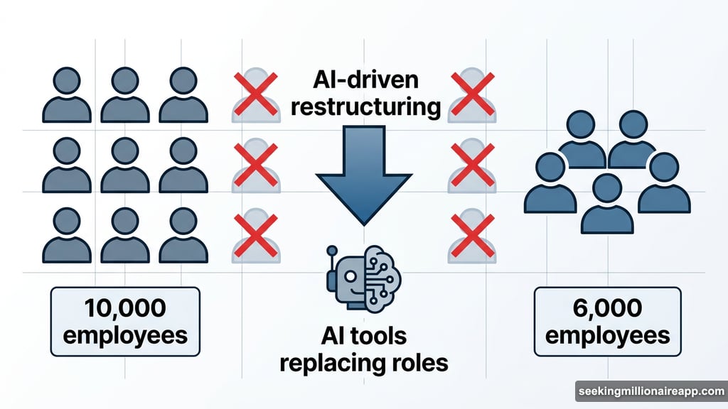 Block cuts workforce from 10,000 to 6,000 as AI replaces roles