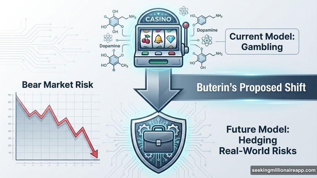 Transition from betting platforms to hedging mechanisms for prediction markets