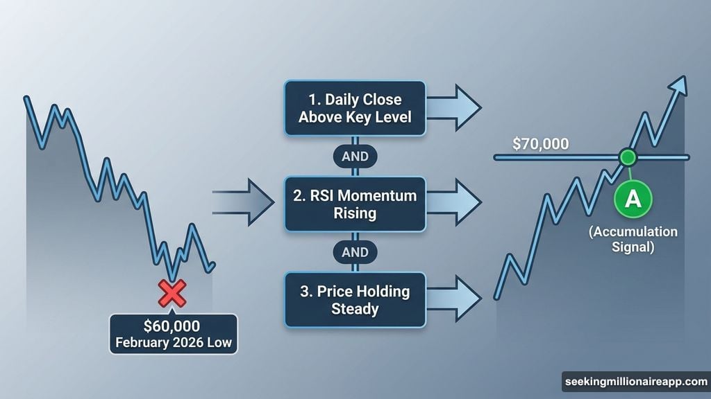 Accumulation Cycle bot fires signal after Bitcoin reclaims $70,000 level
