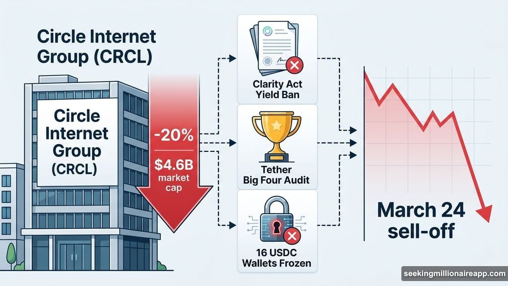 Three separate events created a perfect storm of negative sentiment for Circle