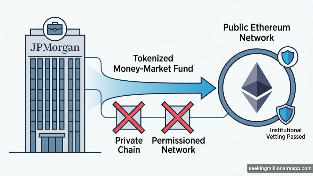 JPMorgan launched first tokenized money-market fund on Ethereum