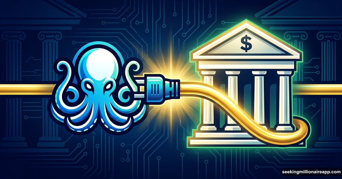 Kraken crypto exchange connecting directly to Federal Reserve building