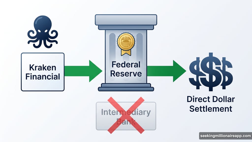 Kraken Financial gains direct Federal Reserve master account dollar settlement access