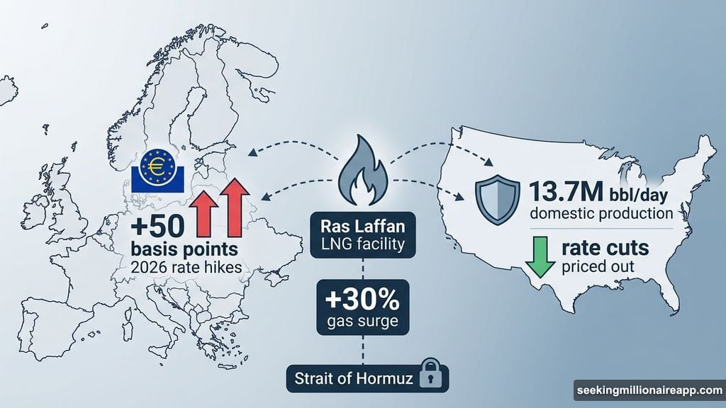 ECB rate hikes rise as Ras Laffan LNG disruption hits Europe