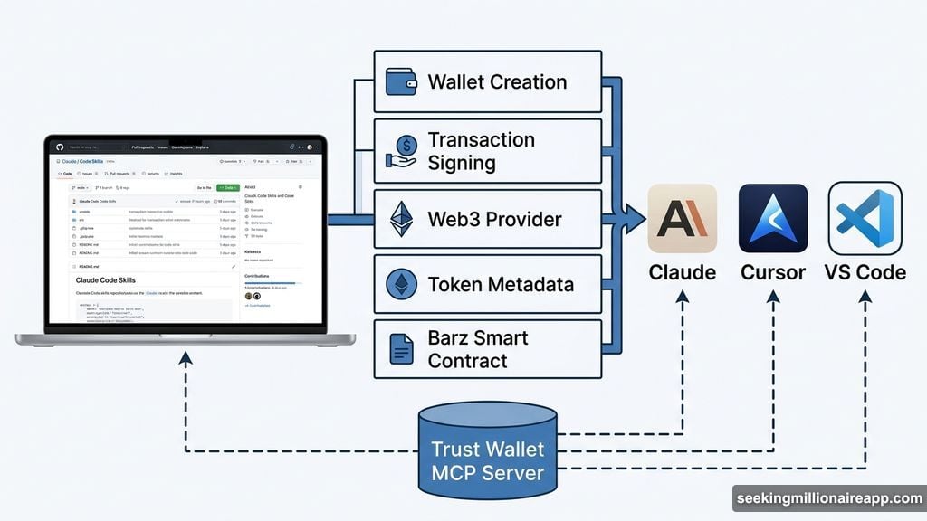 Claude Code Skills connects Trust Wallet documentation to Claude, Cursor, VS Code