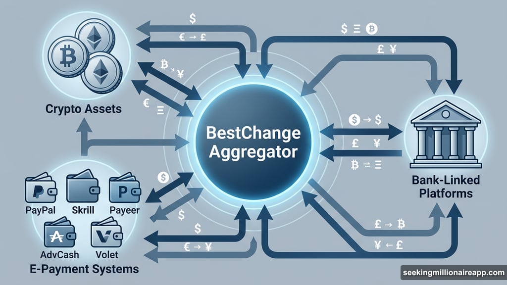 Cross-market comparison connecting crypto assets and e-payment systems like PayPal