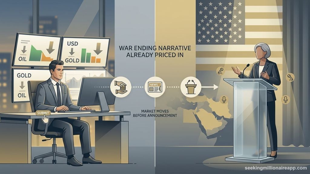 Traders quietly distributing Bitcoin ahead of Trump's Iran war speech