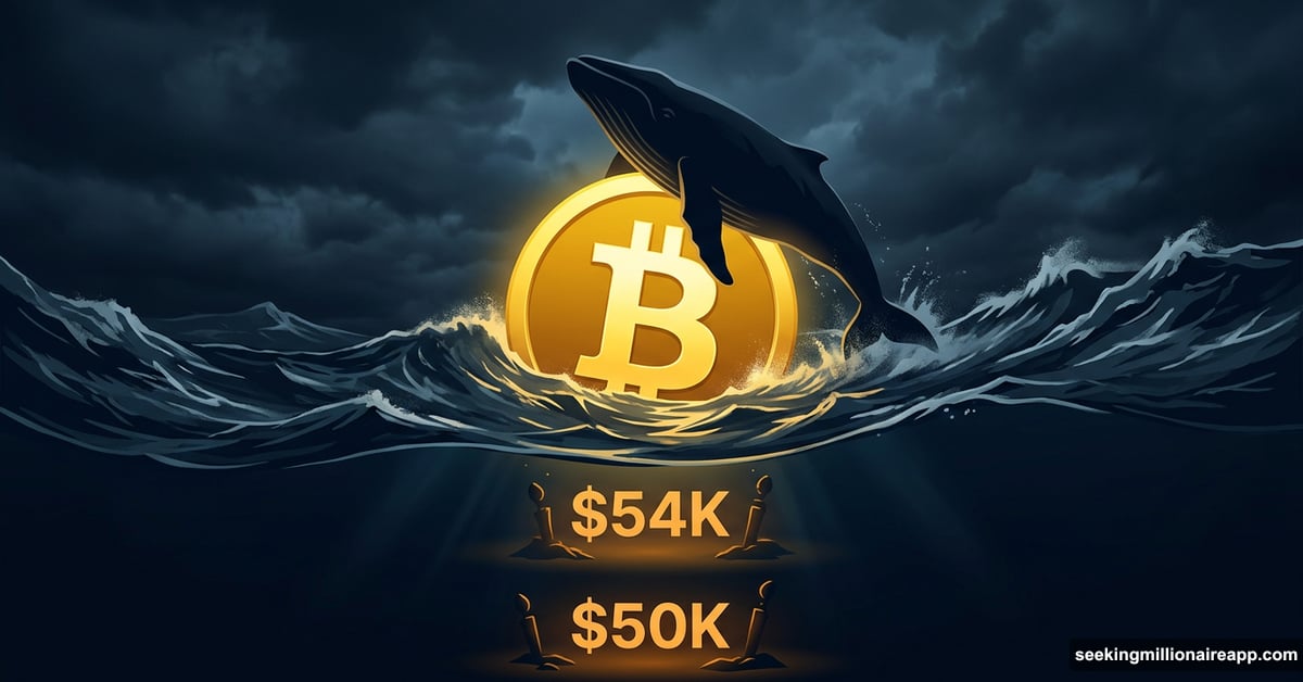 Bitcoin whale accumulating BTC above key price bottom support levels