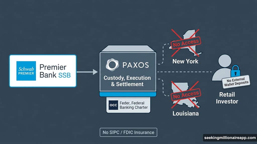 Paxos handles custody and settlement with OCC federal banking charter