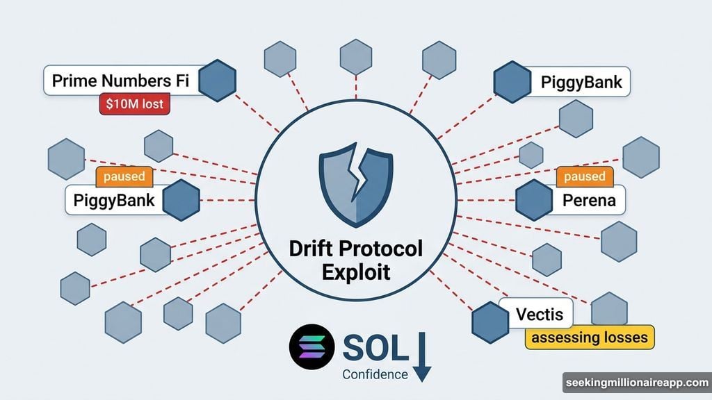 Drift Protocol exploit spreads across 20 Solana-based DeFi projects