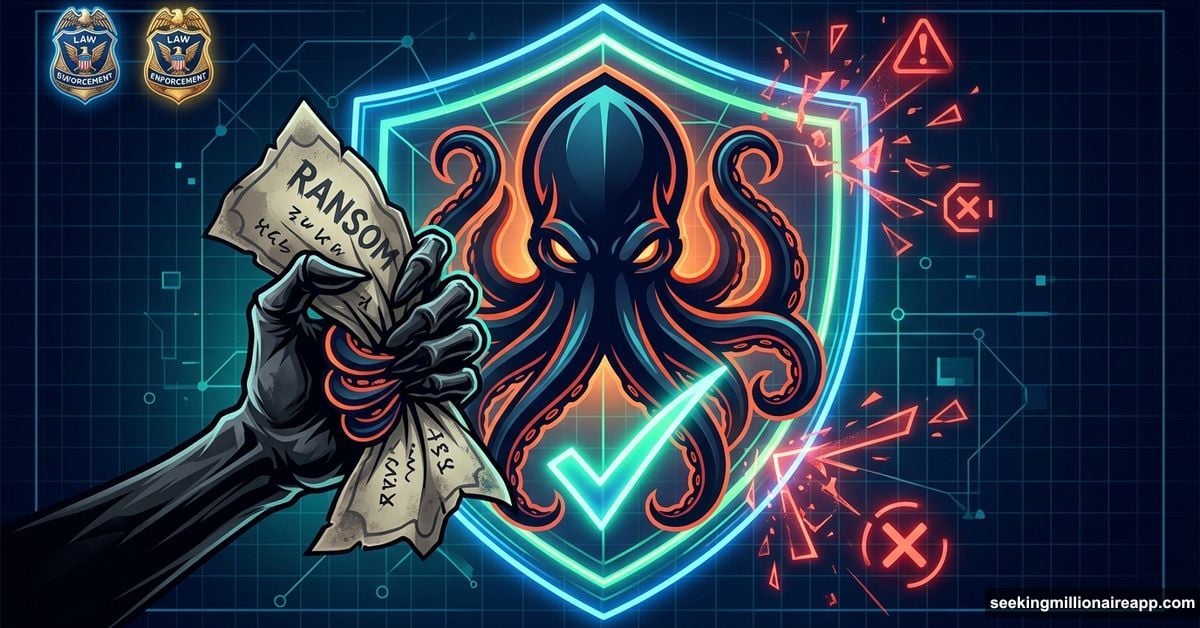 Kraken crypto exchange shield crushing extortion attempt with law enforcement