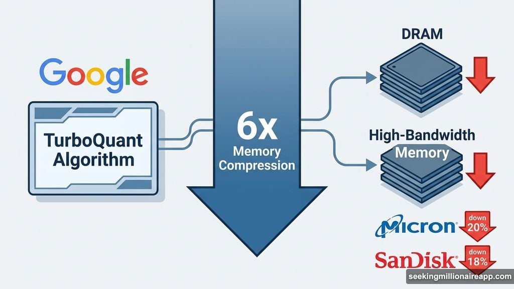 Google TurboQuant cuts AI model memory requirements by 6x compression