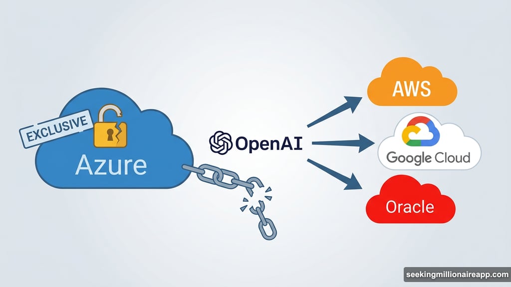 OpenAI ends Azure exclusivity, products now available on AWS, Google Cloud, Oracle