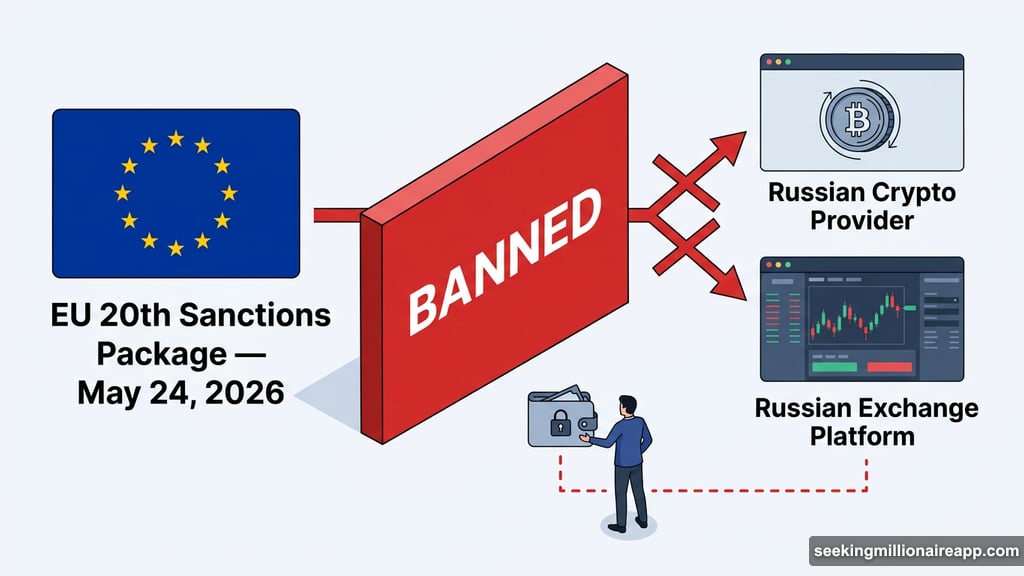 EU sanctions ban all transactions with Russian-registered crypto providers