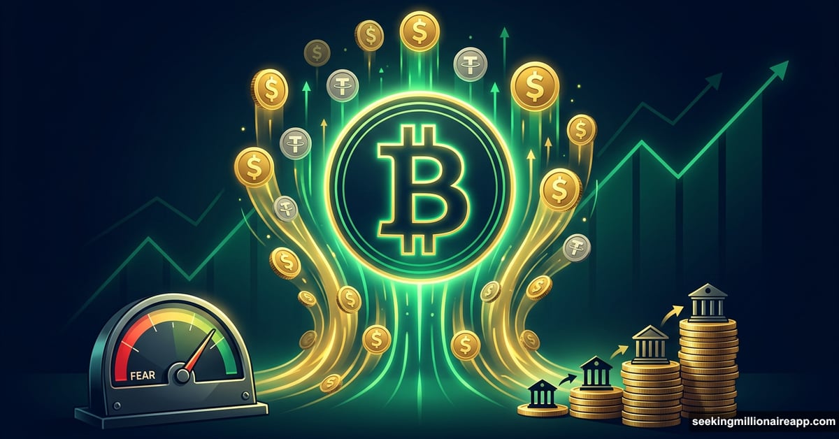 Institutional smart money flowing back into Bitcoin crypto market