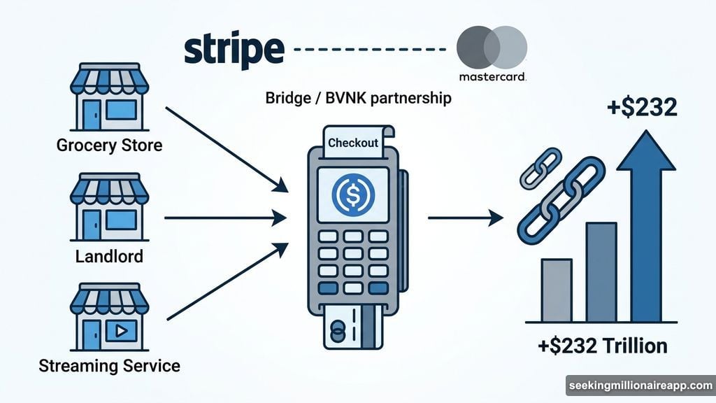 Merchant stablecoin adoption at point of sale adds 232 trillion annually