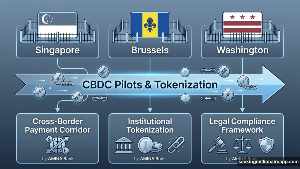 Asia leads CBDC pilots tokenization and regulatory sandbox responsible innovation