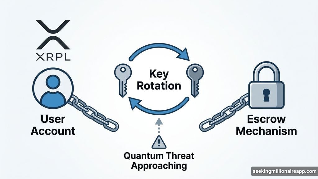 XRPL signing key rotation provides built-in path to respond to quantum threats